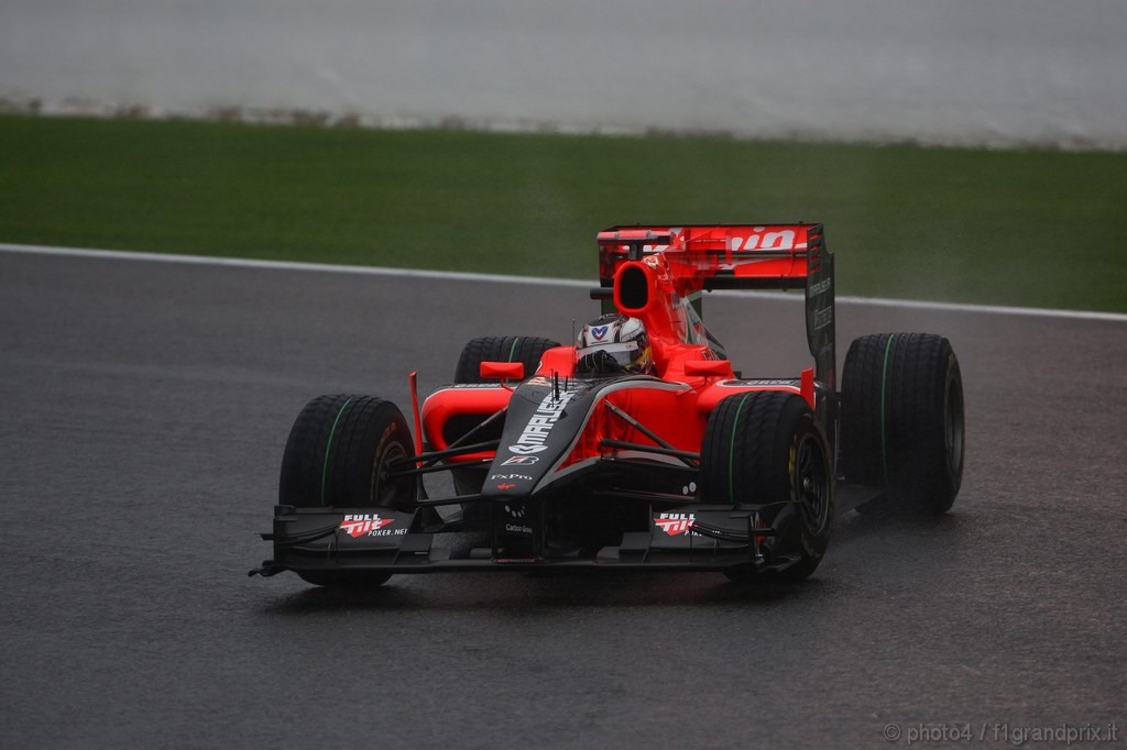 GP Belgio, Prove Libere 1, Venerdi', Timo Glock (GER), Virgin Racing, VR-01  