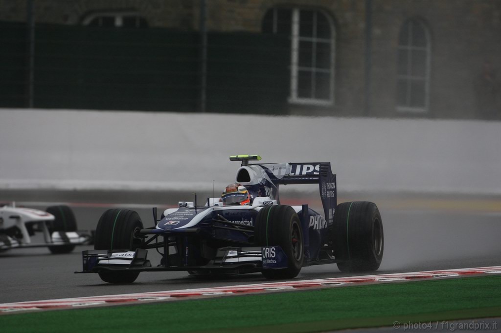 GP Belgio, Prove Libere 1, Venerdi', Nico Hulkenberg (GER), Williams, FW32 