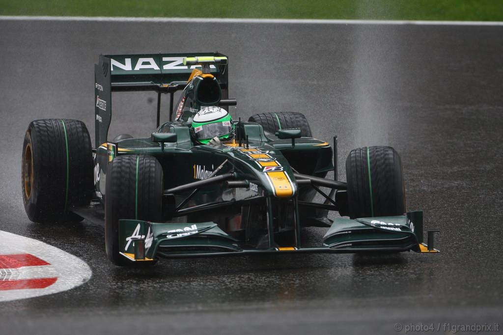 GP Belgio, Prove Libere 1, Venerdi', Heikki Kovalainen (FIN), Lotus Racing, T127 