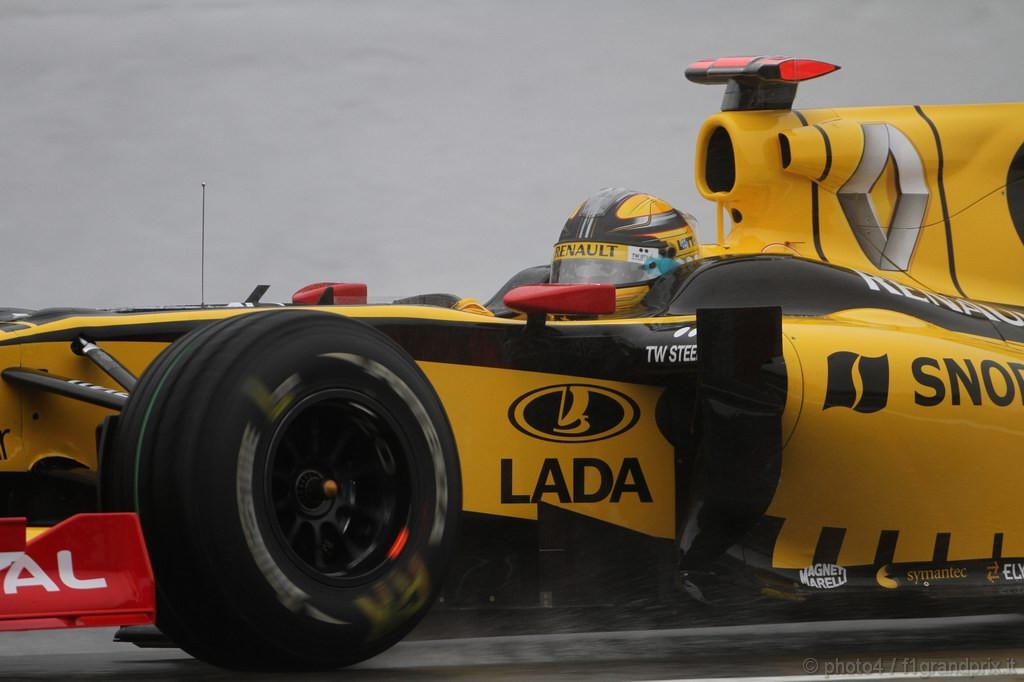 GP Belgio, Prove Libere 1, Venerdi', Robert Kubica (POL), Renault F1 Team, R30 