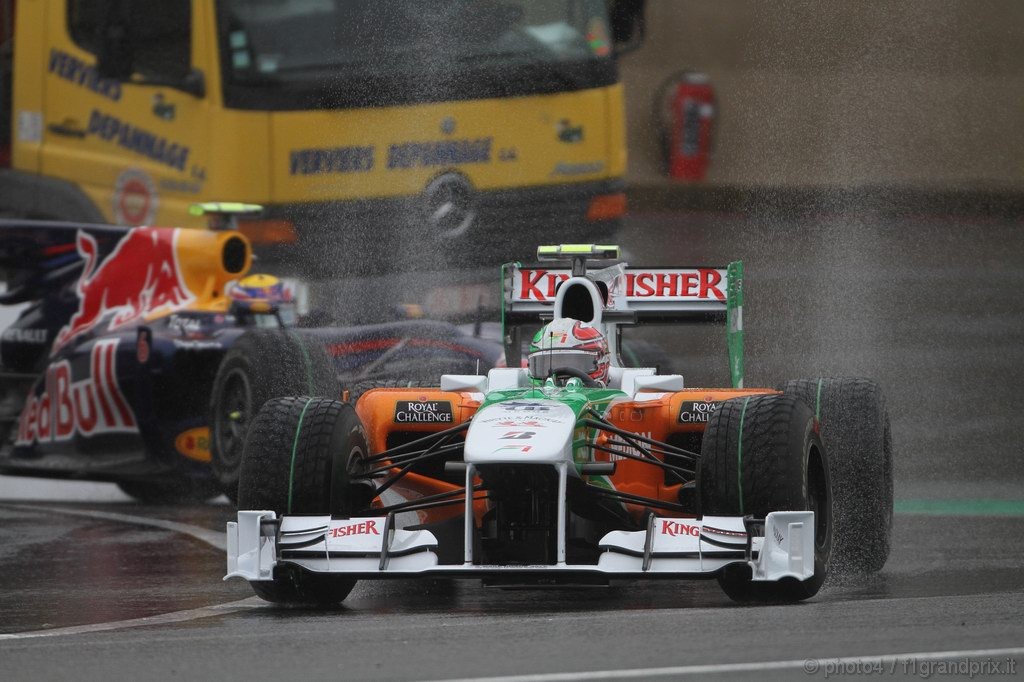 GP Belgio, Prove Libere 1, Venerdi', Vitantonio Liuzzi (ITA), Force India F1 Team, VJM03 