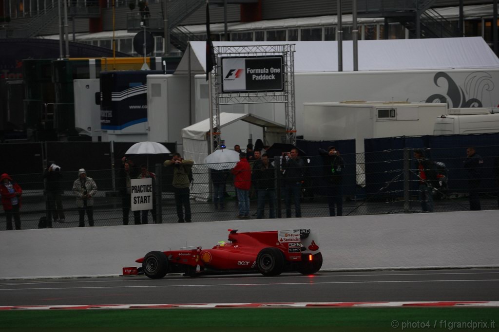 GP Belgio, Prove Libere 1, Venerdi', Felipe Massa (BRA), Ferrari, F10 