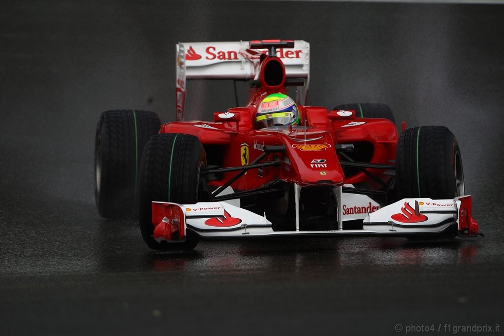 GP Belgio, Prove Libere 1, Venerdi', Felipe Massa (BRA), Ferrari, F10 