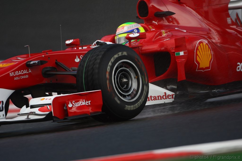 GP Belgio, Prove Libere 1, Venerdi', Felipe Massa (BRA), Ferrari, F10 