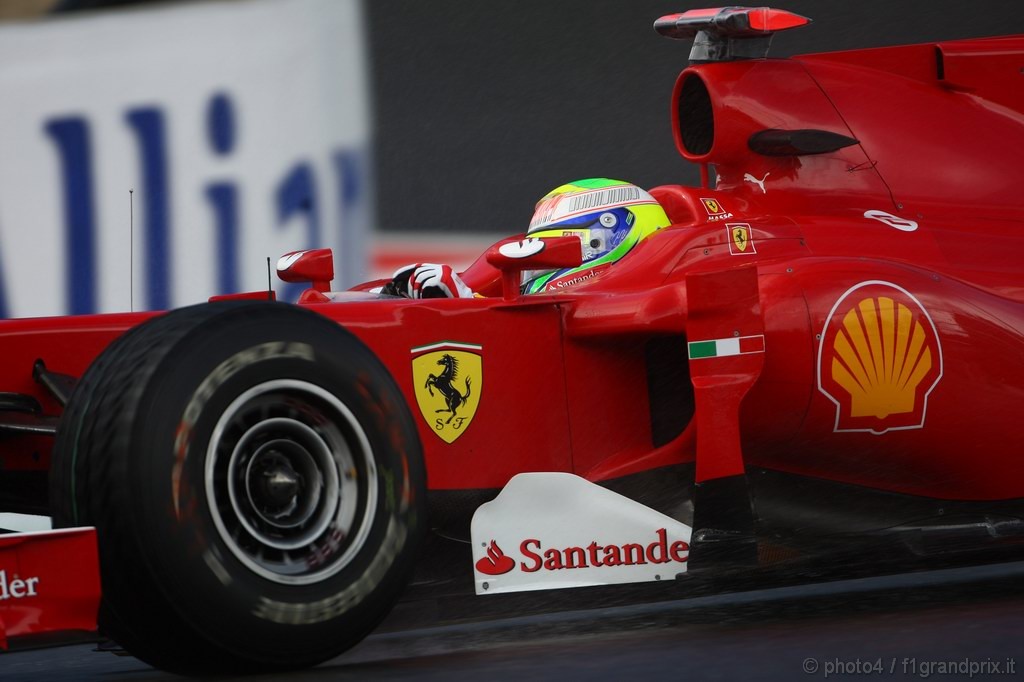 GP Belgio, Prove Libere 1, Venerdi', Felipe Massa (BRA), Ferrari, F10 