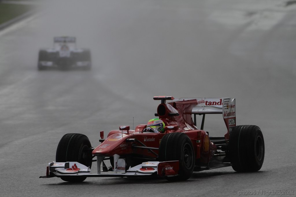 GP Belgio, Prove Libere 1, Venerdi', Felipe Massa (BRA), Ferrari, F10 