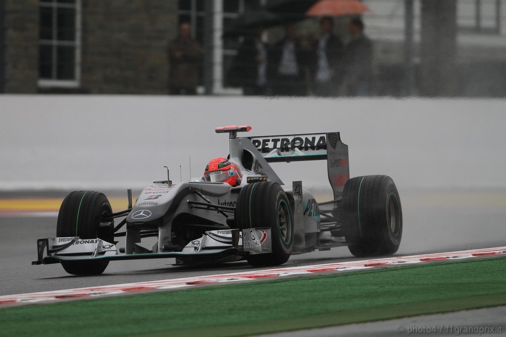 GP Belgio, Prove Libere 1, Venerdi', Michael Schumacher (GER), Mercedes GP  F1 Team, MGP W01 