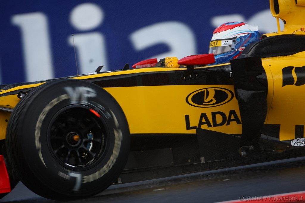 GP Belgio, Prove Libere 1, Venerdi', Vitaly Petrov (RUS), Renault F1 Team, R30 