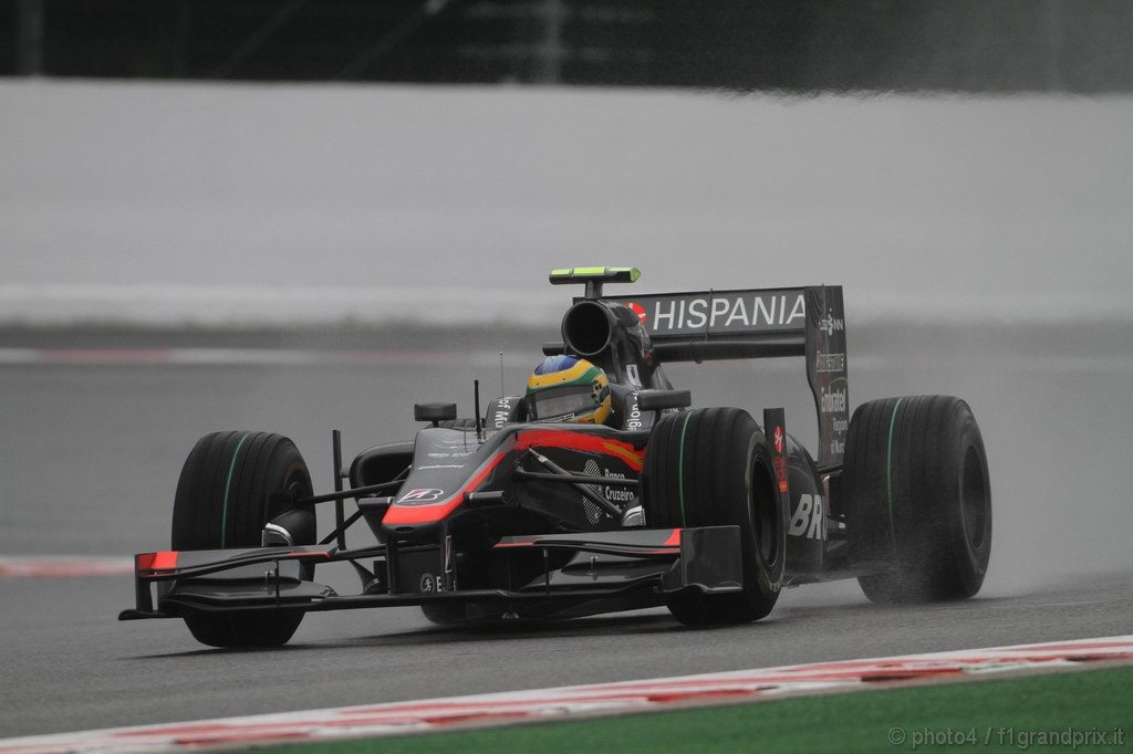 GP Belgio, Prove Libere 1, Venerdi', Bruno Senna (BRA), Hispania Racing F1 Team (HRT), F110 