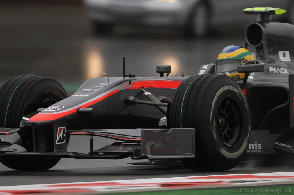 GP Belgio, Prove Libere 1, Venerdi', Bruno Senna (BRA), Hispania Racing F1 Team (HRT), F110 