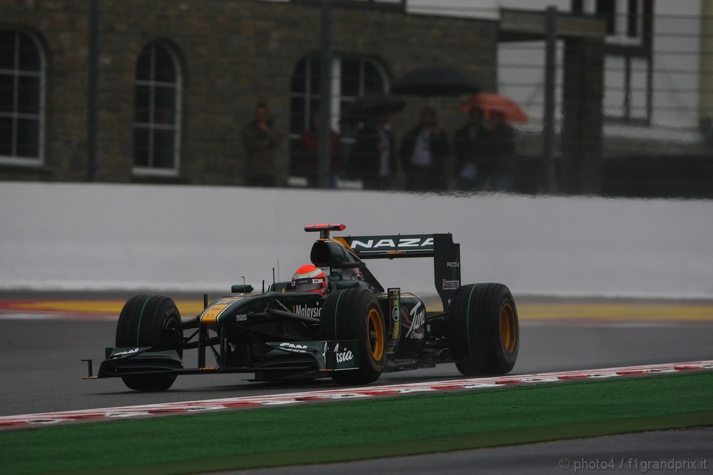 GP Belgio, Prove Libere 1, Venerdi', Jarno Trulli (ITA), Lotus Racing, T127 