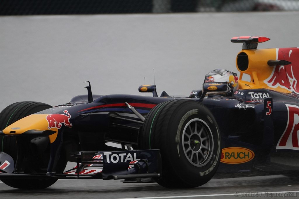 GP Belgio, Prove Libere 1, Venerdi', Sebastian Vettel (GER), Red Bull Racing, RB6 