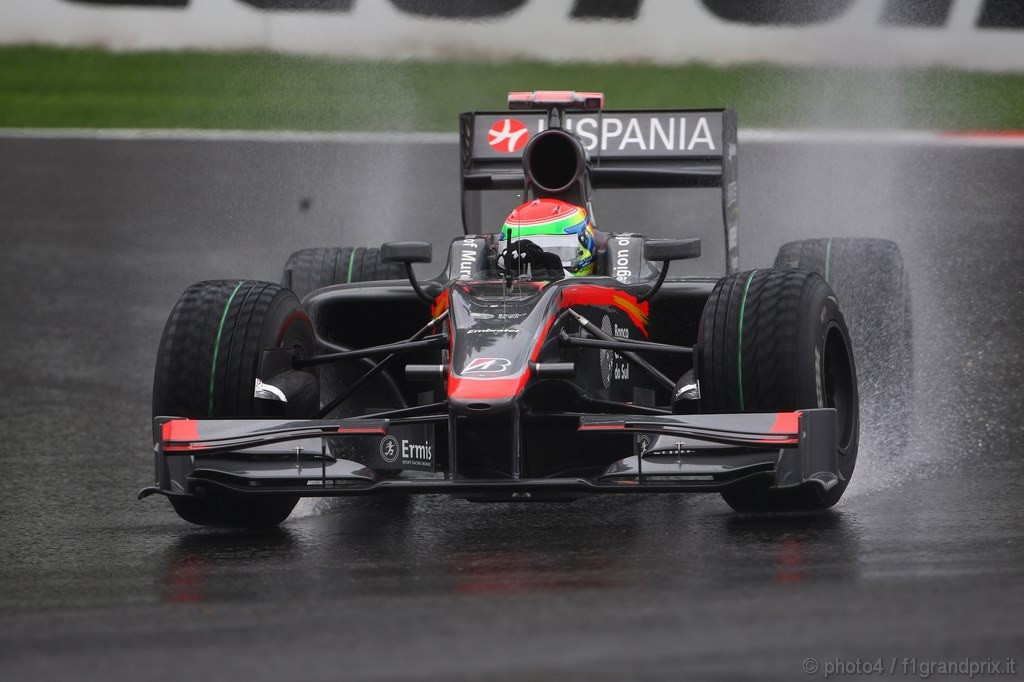 GP Belgio, Prove Libere 1, Venerdi', Sakon Yamamoto (JPN), Hispania Racing F1 Team (HRT), F110  