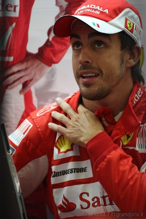GP Belgio, Prove Libere 1, Venerdi', Fernando Alonso (ESP), Ferrari, F10 