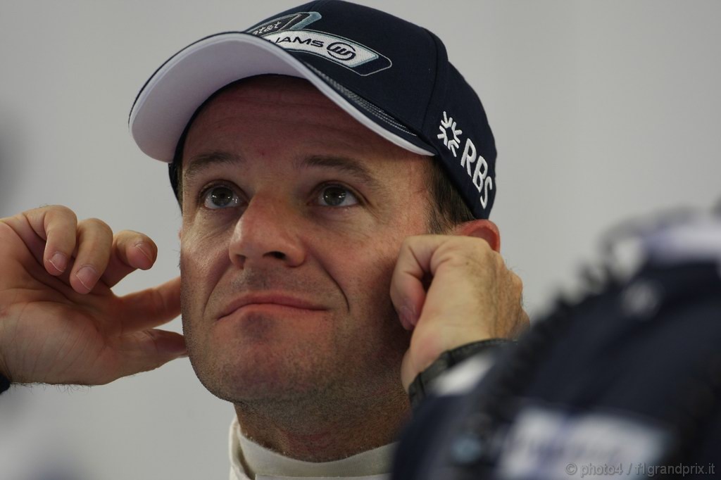 GP Belgio, Prove Libere 1, Venerdi', Rubens Barrichello (BRA), Williams, FW32 celebrates 300 GPs
