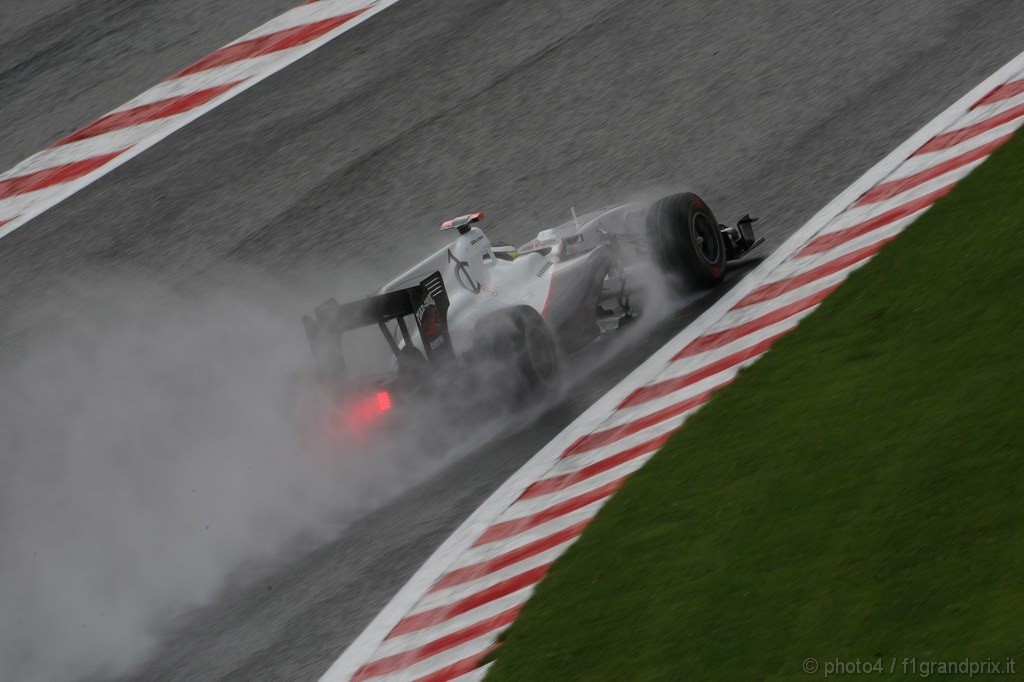 GP Belgio, Prove Libere 1, Venerdi', Pedro de la Rosa (ESP), BMW Sauber F1 Team, C29 