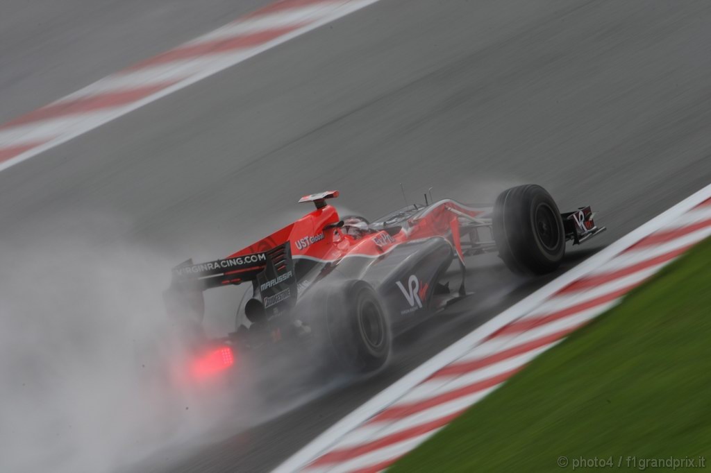 GP Belgio, Prove Libere 1, Venerdi', Timo Glock (GER), Virgin Racing, VR-01  