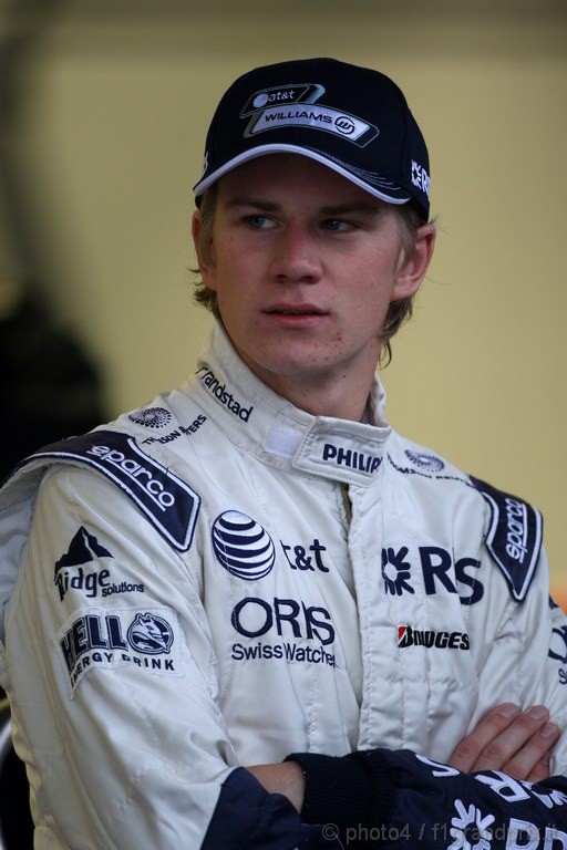 GP Belgio, Prove Libere 1, Venerdi', Nico Hulkenberg (GER), Williams, FW32 