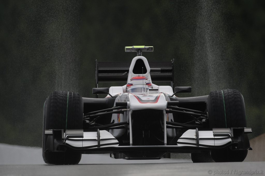 GP Belgio, Prove Libere 1, Venerdi', Kamui Kobayashi (JAP), BMW Sauber F1 Team, C29 