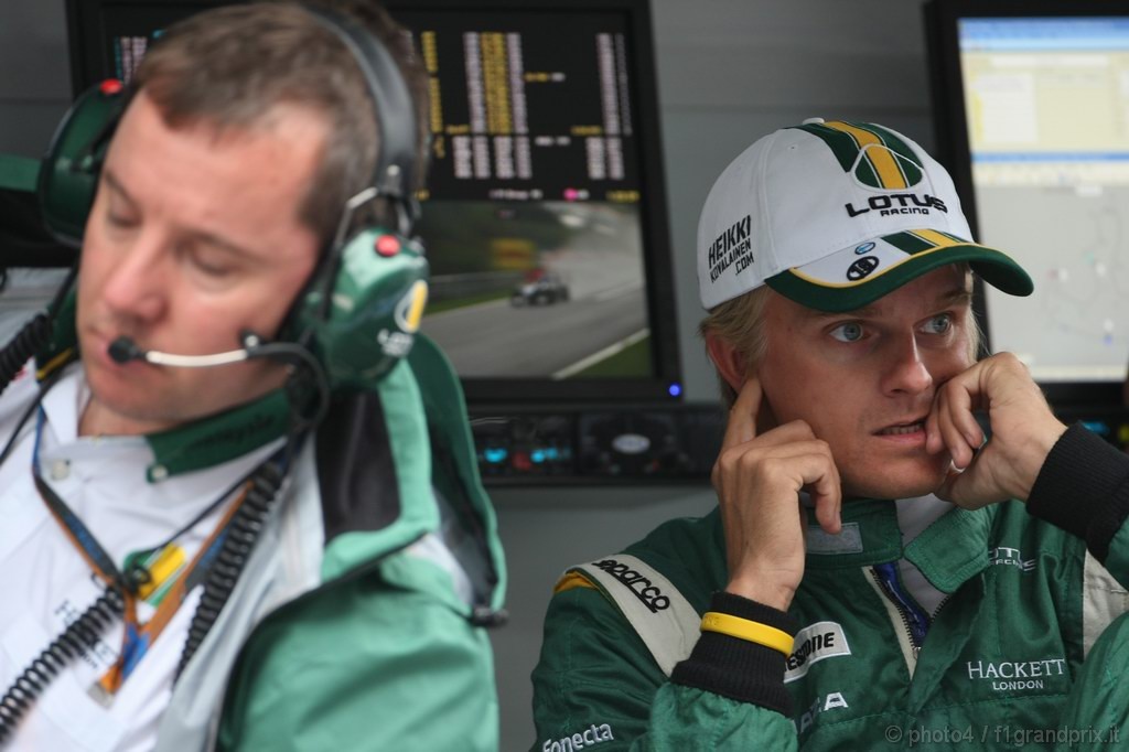 GP Belgio, Prove Libere 1, Venerdi', Heikki Kovalainen (FIN), Lotus Racing, T127 