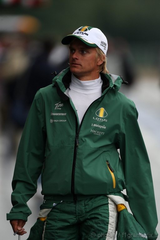 GP Belgio, Prove Libere 1, Venerdi', Heikki Kovalainen (FIN), Lotus Racing, T127 