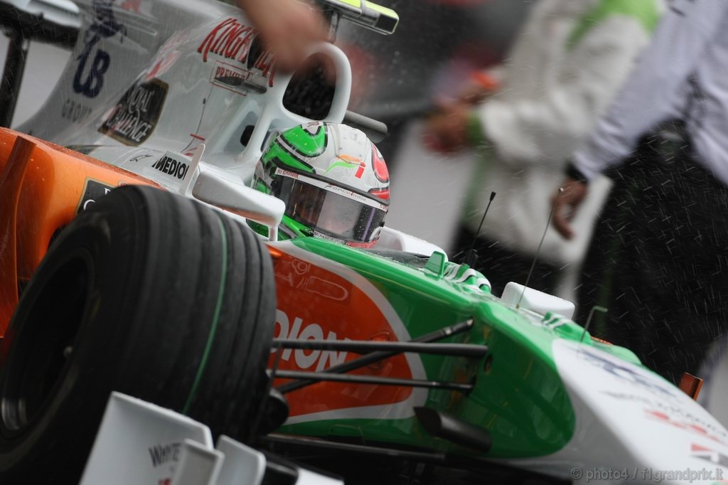 GP Belgio, Prove Libere 1, Venerdi', Vitantonio Liuzzi (ITA), Force India F1 Team, VJM03 