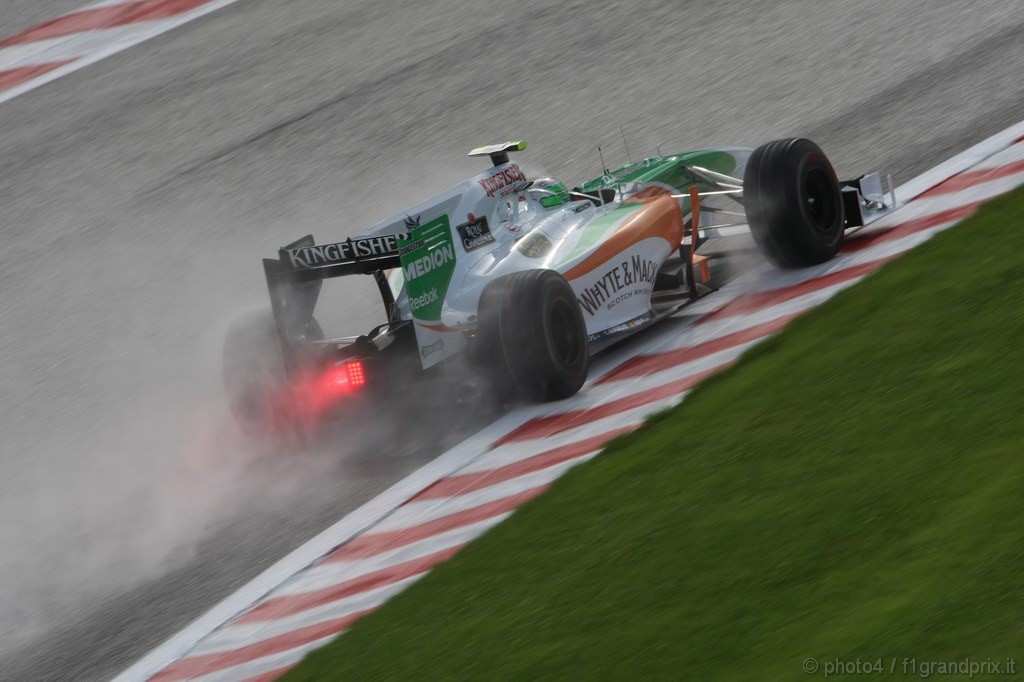 GP Belgio, Prove Libere 1, Venerdi', Vitantonio Liuzzi (ITA), Force India F1 Team, VJM03 