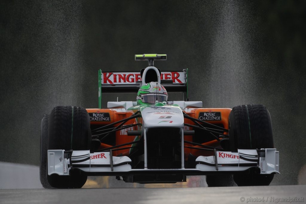 GP Belgio, Prove Libere 1, Venerdi', Vitantonio Liuzzi (ITA), Force India F1 Team, VJM03 