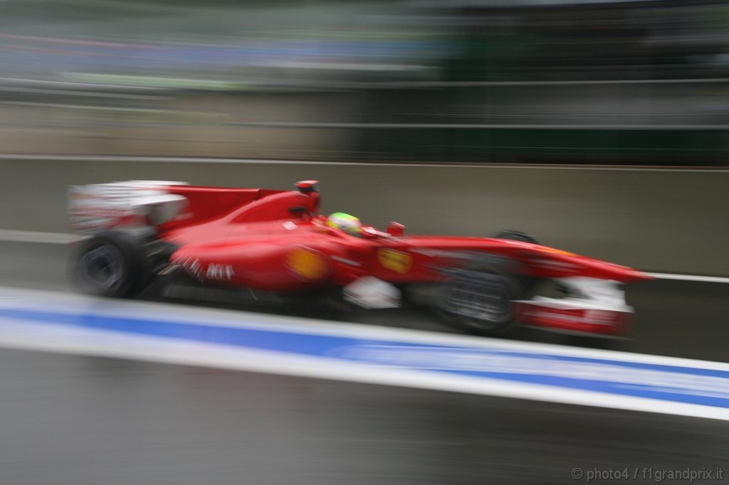 GP Belgio, Prove Libere 1, Venerdi', Felipe Massa (BRA), Ferrari, F10 