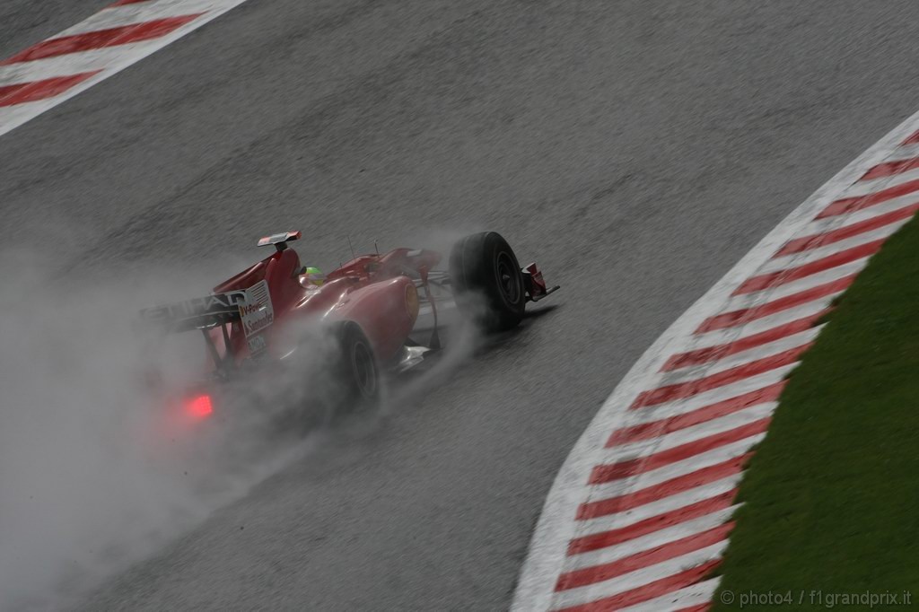 GP Belgio, Prove Libere 1, Venerdi', Felipe Massa (BRA), Ferrari, F10 
