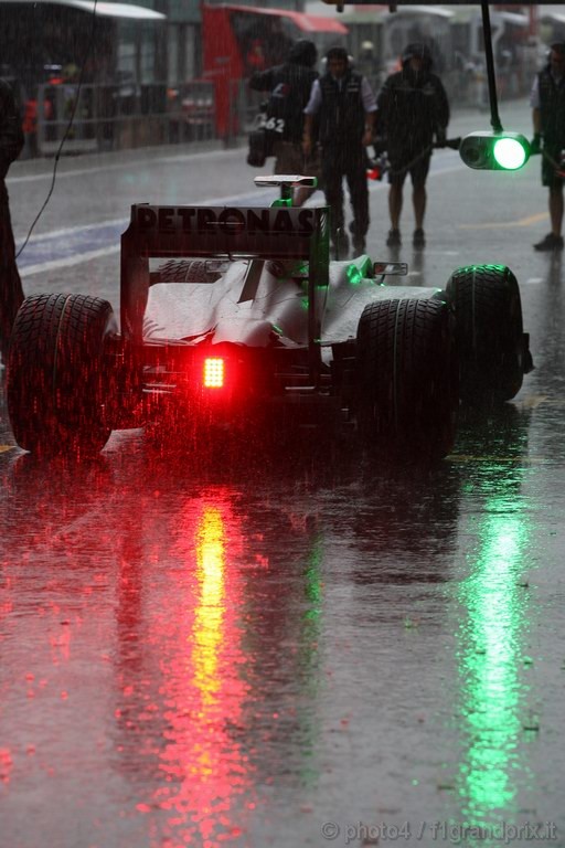 GP Belgio, Prove Libere 1, Venerdi', Michael Schumacher (GER), Mercedes GP  F1 Team, MGP W01 