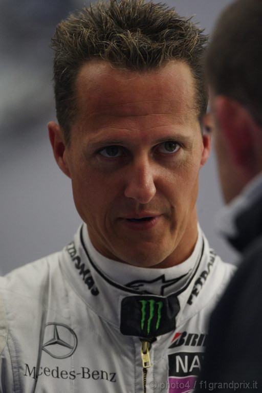 GP Belgio, Prove Libere 1, Venerdi', Michael Schumacher (GER), Mercedes GP  F1 Team, MGP W01 