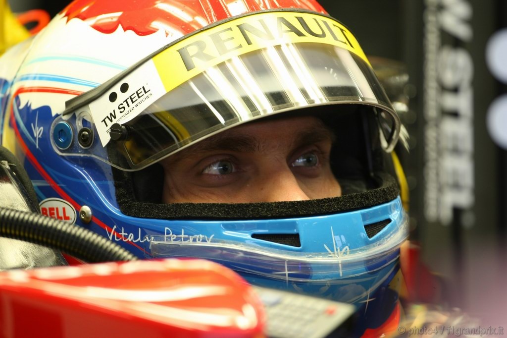 GP Belgio, Prove Libere 1, Venerdi', Vitaly Petrov (RUS), Renault F1 Team, R30 