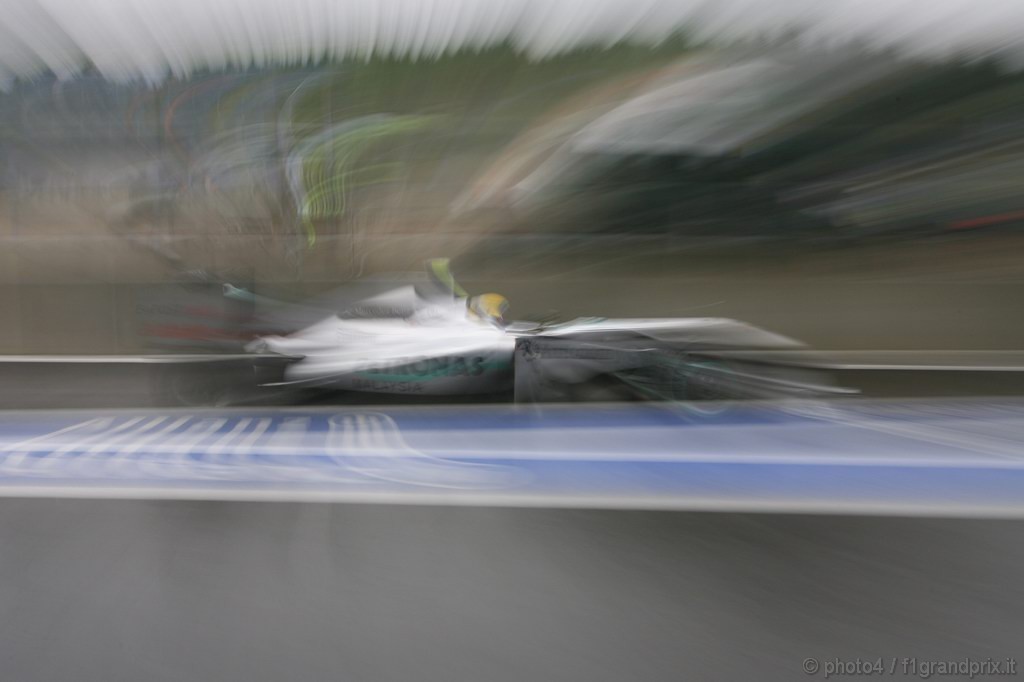 GP Belgio, Prove Libere 1, Venerdi', Nico Rosberg (GER), Mercedes GP F1 Team, MGP W01 