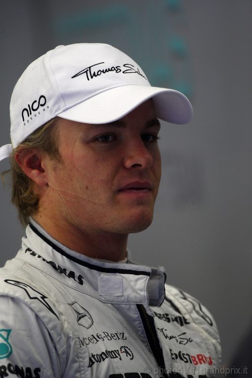 GP Belgio, Prove Libere 1, Venerdi', Nico Rosberg (GER), Mercedes GP F1 Team, MGP W01 
