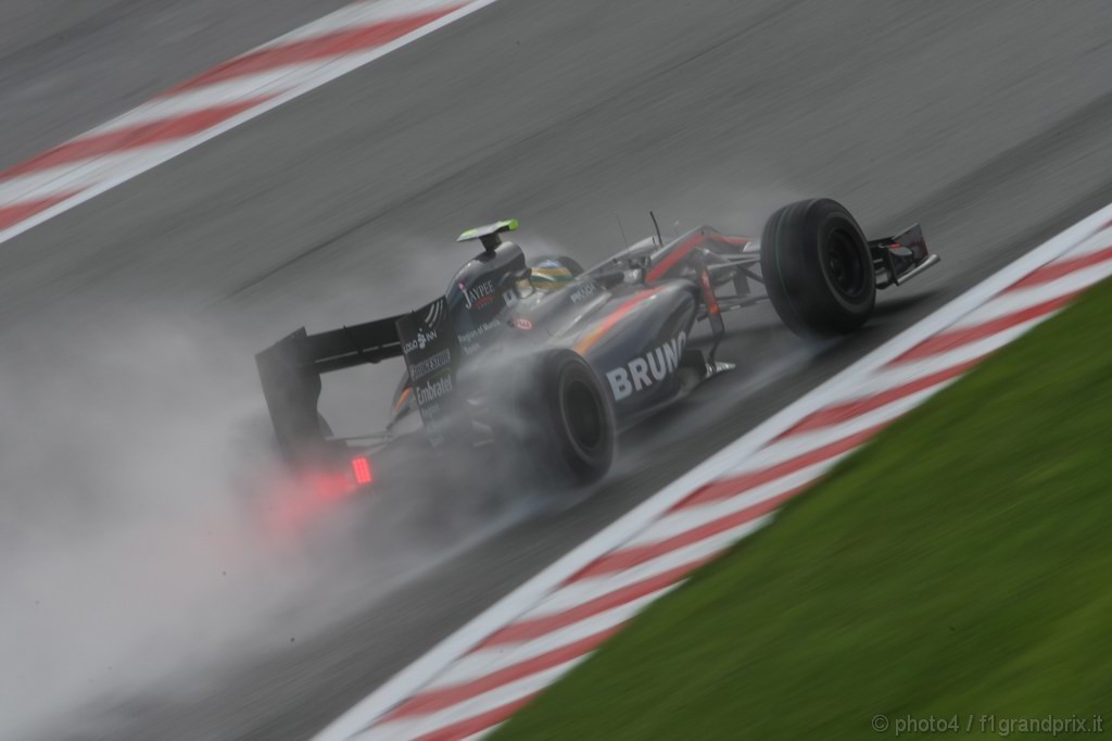 GP Belgio, Prove Libere 1, Venerdi', Bruno Senna (BRA), Hispania Racing F1 Team (HRT), F110 