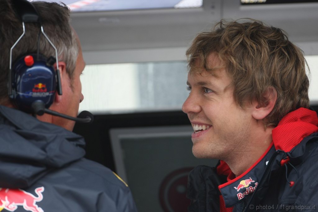 GP Belgio, Prove Libere 1, Venerdi', Sebastian Vettel (GER), Red Bull Racing, RB6 
