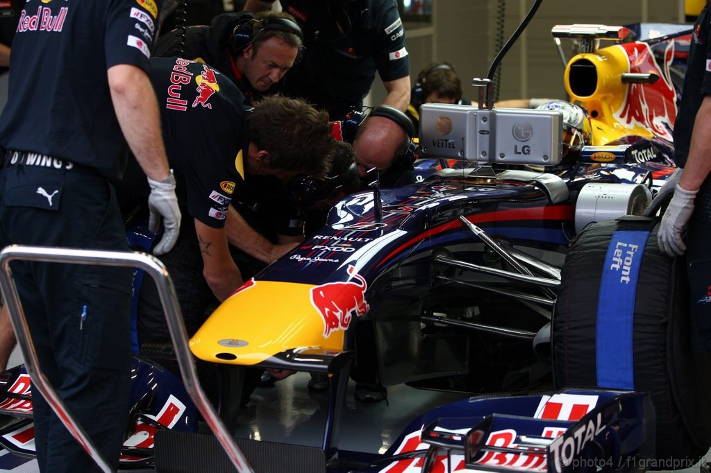 GP Belgio, Prove Libere 1, Venerdi', Sebastian Vettel (GER), Red Bull Racing, RB6 
