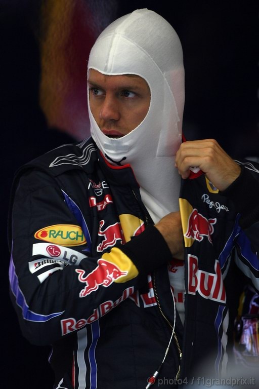 GP Belgio, Prove Libere 1, Venerdi', Sebastian Vettel (GER), Red Bull Racing, RB6 