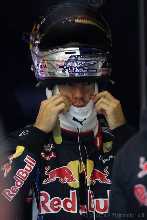 GP Belgio, Prove Libere 1, Venerdi', Sebastian Vettel (GER), Red Bull Racing, RB6 