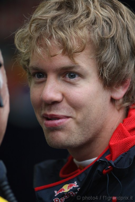 GP Belgio, Prove Libere 1, Venerdi', Sebastian Vettel (GER), Red Bull Racing, RB6 