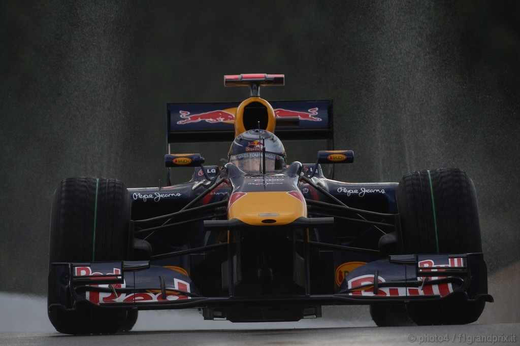 GP Belgio, Prove Libere 1, Venerdi', Sebastian Vettel (GER), Red Bull Racing, RB6 