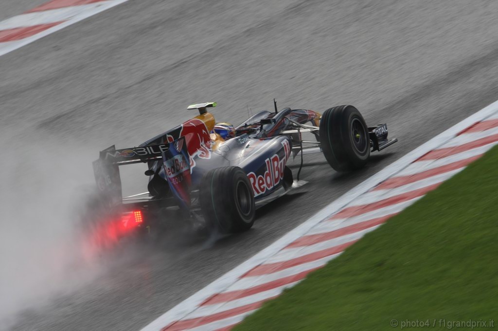 GP Belgio, Prove Libere 1, Venerdi', Mark Webber (AUS), Red Bull Racing, RB6 