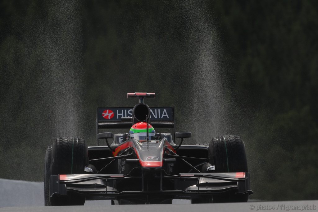 GP Belgio, Prove Libere 1, Venerdi', Sakon Yamamoto (JPN), Hispania Racing F1 Team (HRT), F110  