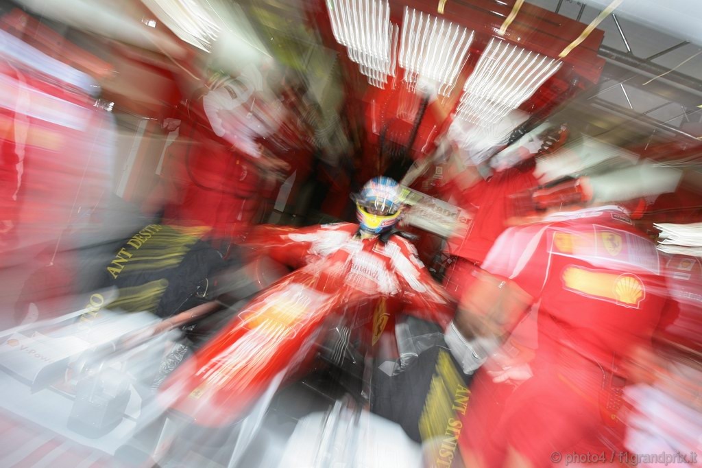 GP Belgio, Prove Libere 1, Venerdi', Fernando Alonso (ESP), Ferrari, F10 