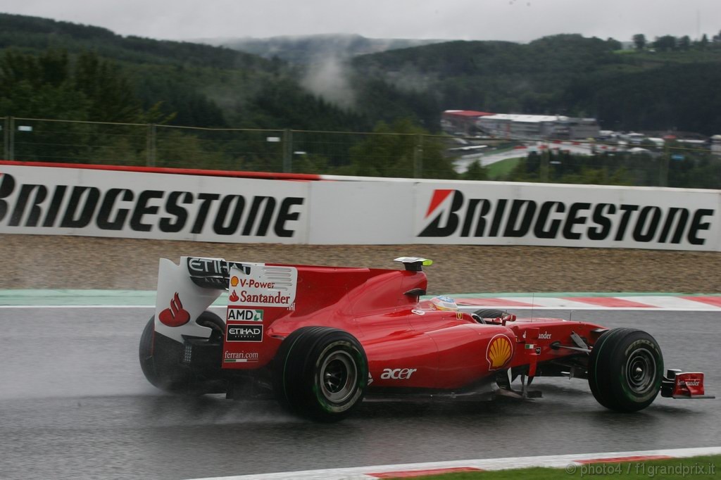 GP Belgio, Prove Libere 1, Venerdi', Fernando Alonso (ESP), Ferrari, F10 