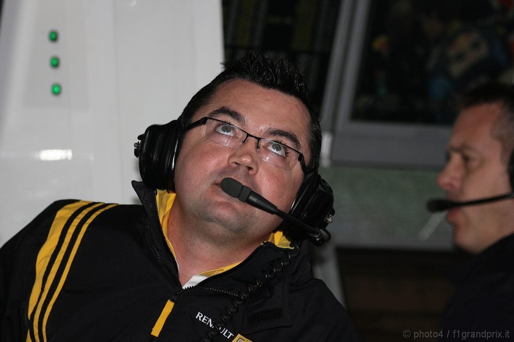 GP Belgio, Prove Libere 1, Venerdi', Eric Boullier (FRA), Team Manager, Renault F1 Team 