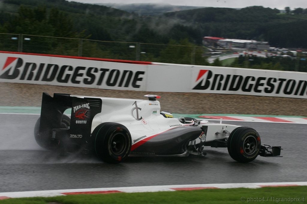 GP Belgio, Prove Libere 1, Venerdi', Pedro de la Rosa (ESP), BMW Sauber F1 Team, C29 