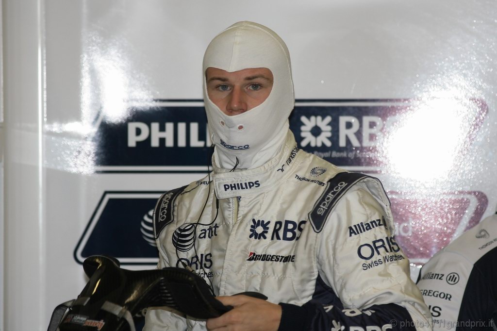 GP Belgio, Prove Libere 1, Venerdi', Nico Hulkenberg (GER), Williams, FW32 