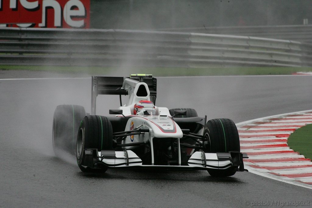 GP Belgio, Prove Libere 1, Venerdi', Kamui Kobayashi (JAP), BMW Sauber F1 Team, C29 